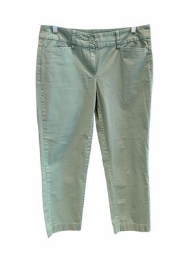 LOFT Originals Light Olive Cropped Pants